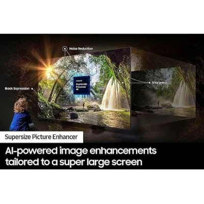 Samsung 98" Flat Uhd 4K Resolution - Black